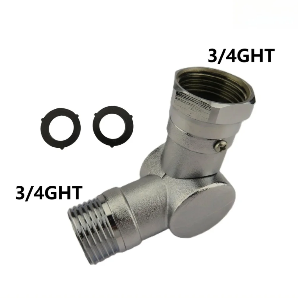 

Brass Swivel Fitting with Precision Machined Threads and Dual Swivel Points for RV Fresh Water Lines and Appliance Water Hookups