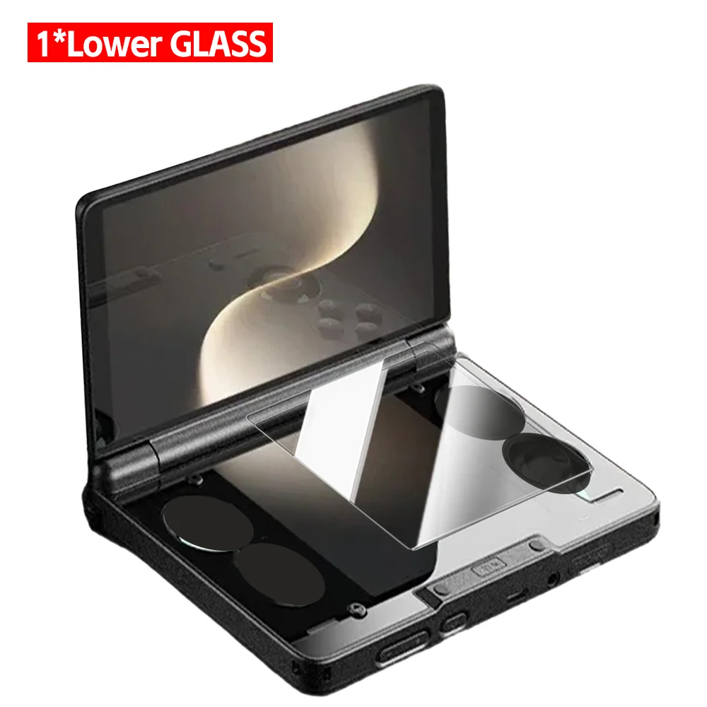 4IN1 für AYN THOR HD Klare Displayschutzfolien aus gehärtetem Glas, kratzfeste Schutzfolien, Spielkonsole, Handglasschutz