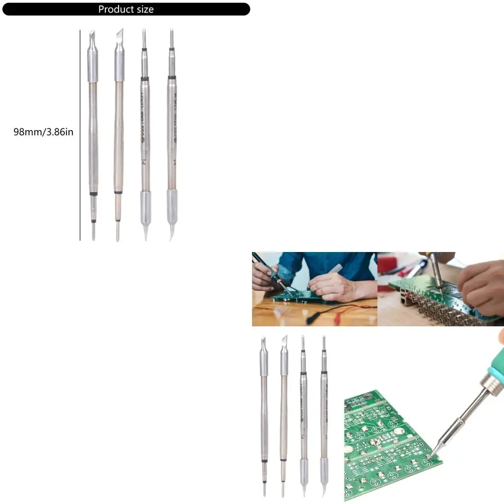 Soldering Iron Tip Replacement, Strainght Tip for JBC Soldering Station T245 Universal Handle