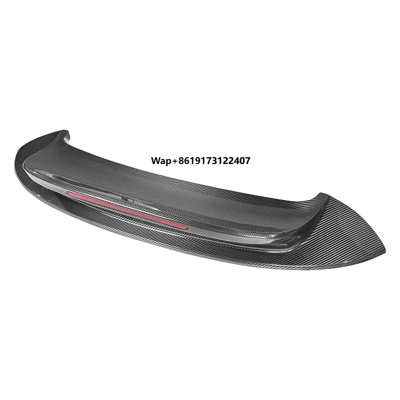 

For 2019+ 911 992 Double Wing Spoiler Body Kit Modified SC Style Carbon Fiber Rear Bumper Ducktail Spoiler