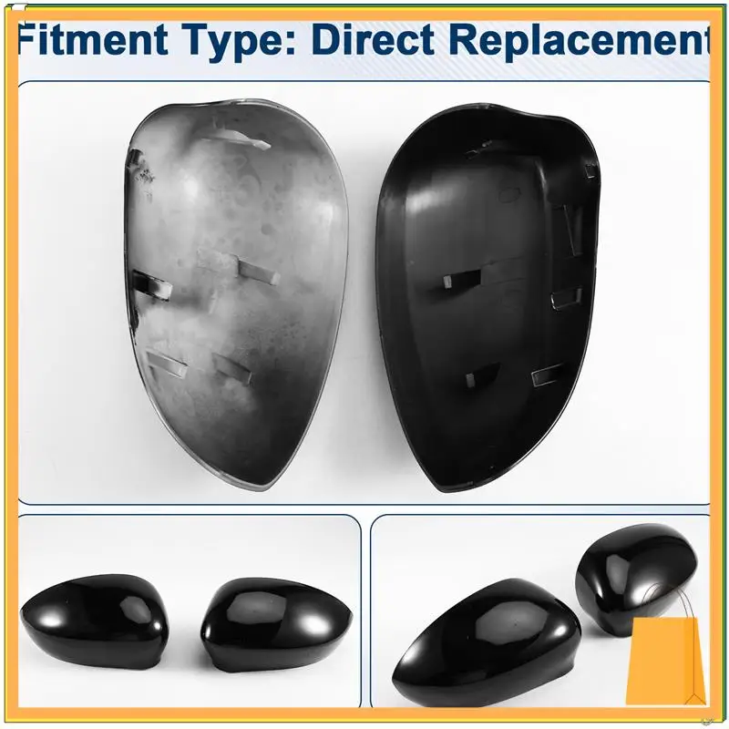 

Trending Car Side Wing Mirror Cover Rearview Mirror Shell Side Mirror Cover 735452185 735452186 For Fiat 500 2007-2023