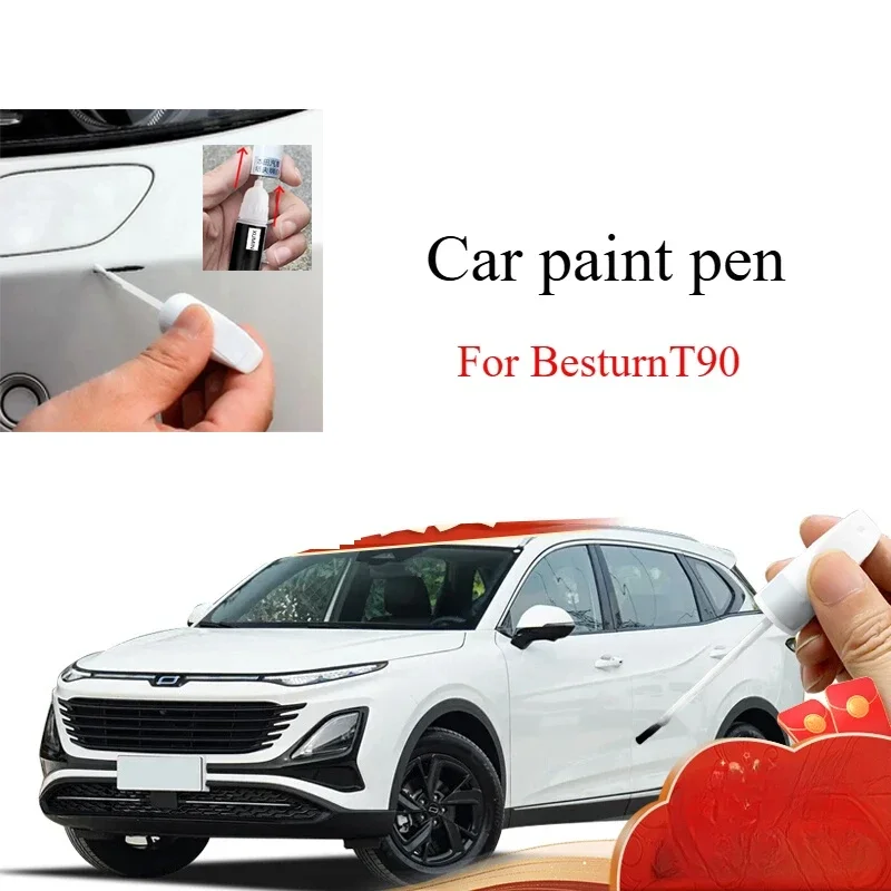 Para BesturnT90 Refinish Pen Fuller Silver Perlescent White Charm Night Black