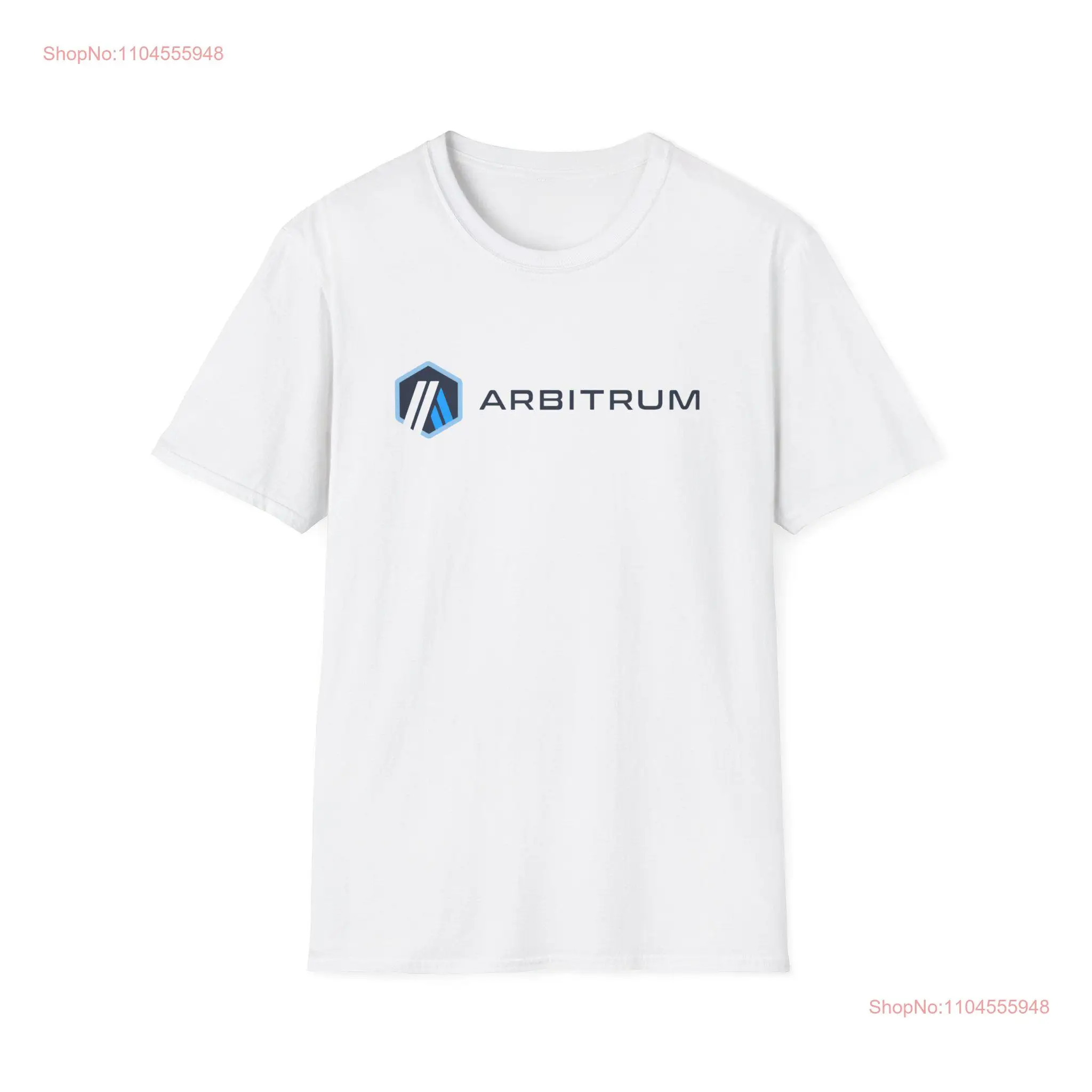 

Хлопковая футболка с криптовалютой Arbitrum ARB, слой монет для криптовалюты, 2-строчный блокчейн, цифровая сборка HODL To The Moon