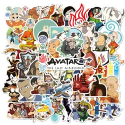 50PCS Anime Avatar The Last Airbender Stickers DIY Skateboard Guitar Laptop Motorcycle Luggage Classic Toy Sticker for Kid