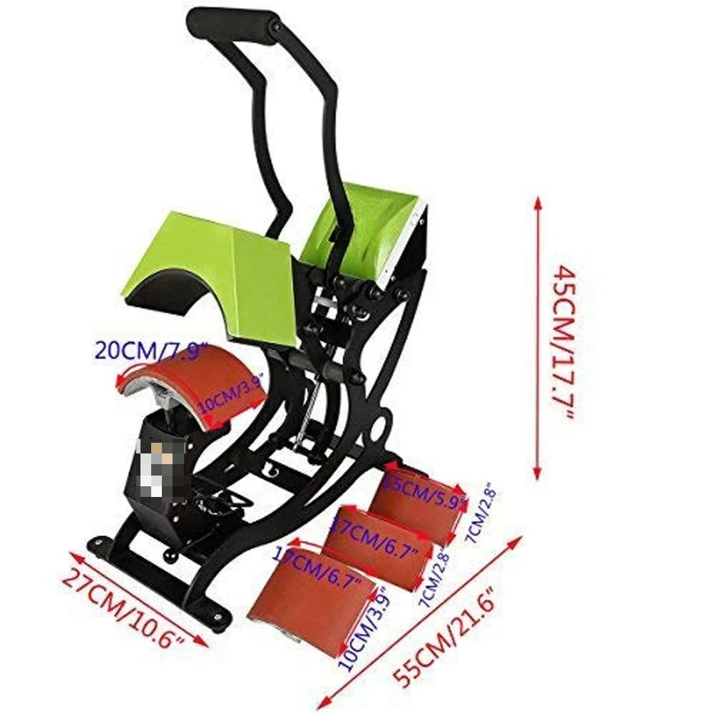 New hat roasting machine, hat ironing machine printing, hat heat transfer, heat transfer machine DIY parts can