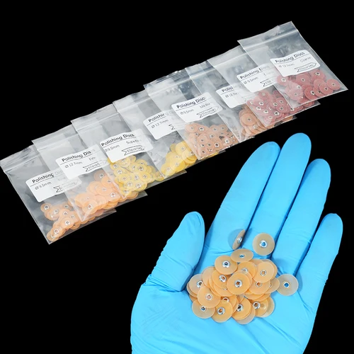 Imagen 1 del producto 50 Uds. Discos de acabado y pulido Dental Autoclavables Soflex Flexi compuestos cerámica abrasif pulidor materiales de odontología