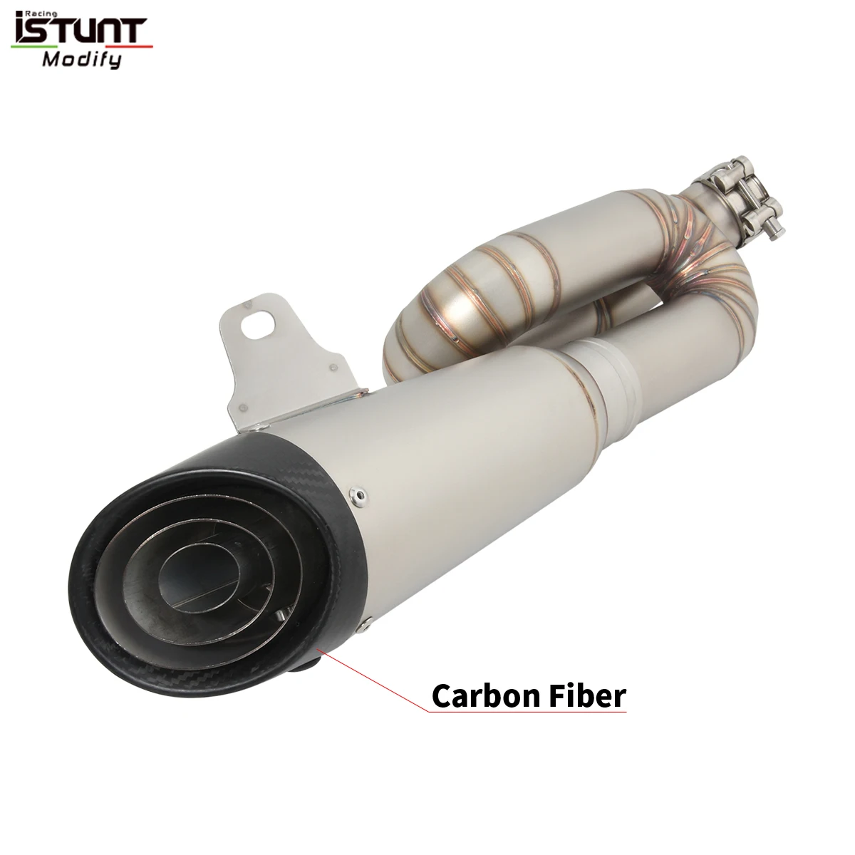 Slip Voor Triomf Street Triple 765 S R Rs 2017 - 2023 Motorfiets Uitlaatsysteem Escpae Moto Mid Link Pijp Connect 51Mm Uitlaat