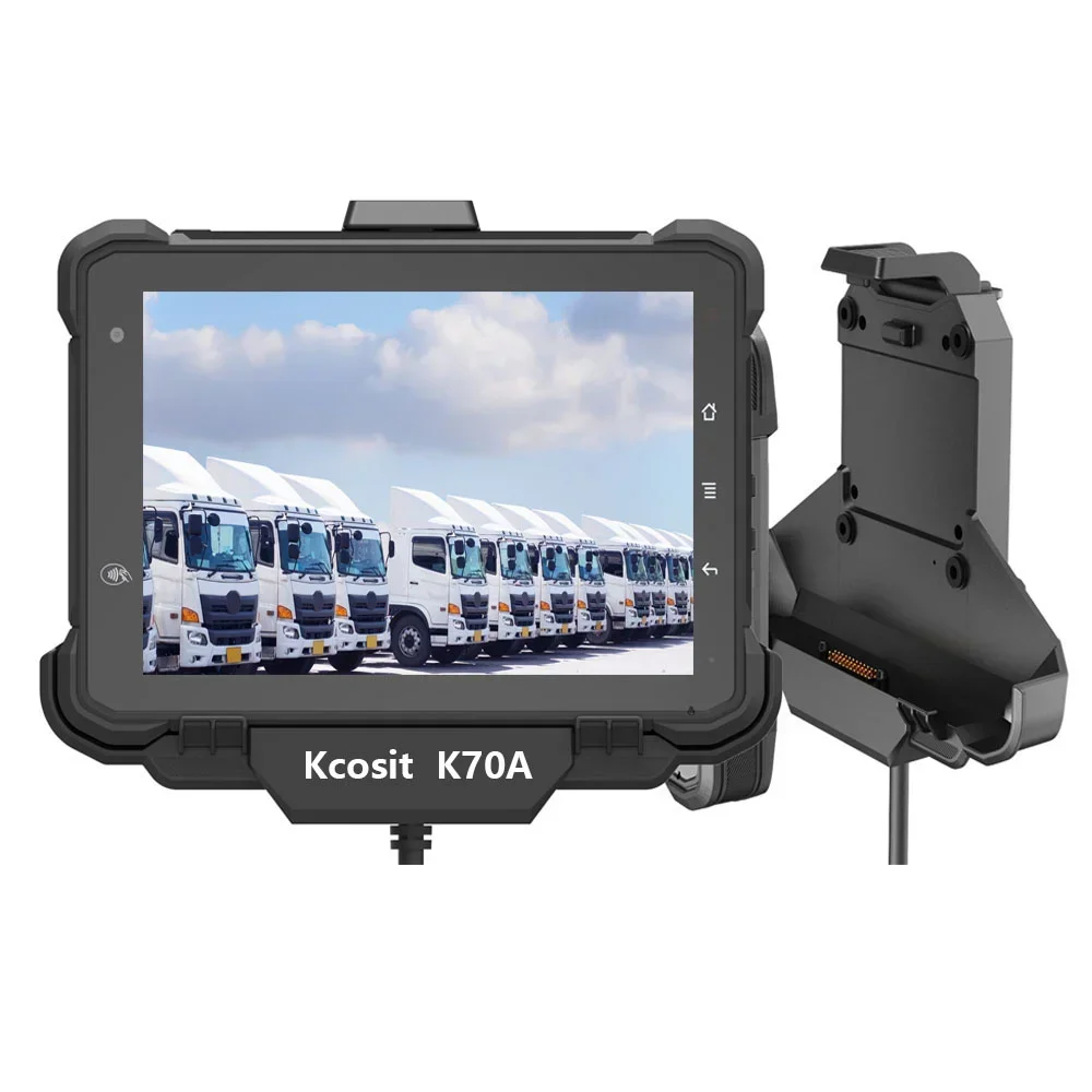 2023 Kcosit K70A Rugged Android 12.0 Vehicle-Mounted Tablet PC Industrial IP67 Waterproof 7