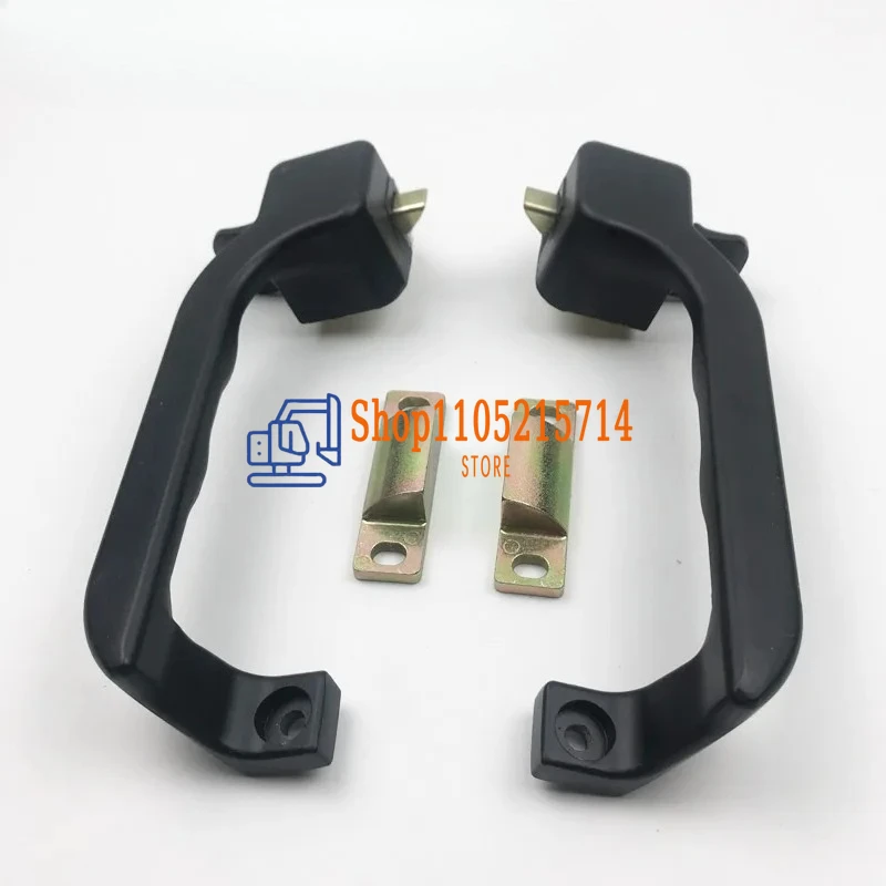 Accesorios de excavadora con manija de bloqueo de pasamanos de ventana delantera de cabina para XCMG 60/80 SUNWARD 50 60 70 Yuchai Foton Lovol 60/65