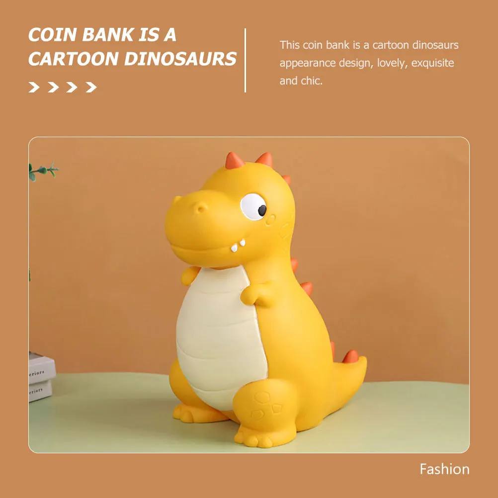 Dinosaurier-Sparschwein für Kinder, großes Fassungsvermögen, Münzgeldbank, Spargeschenk für Jungen und Mädchen, Geburtstag, Weihnachtsdekoration