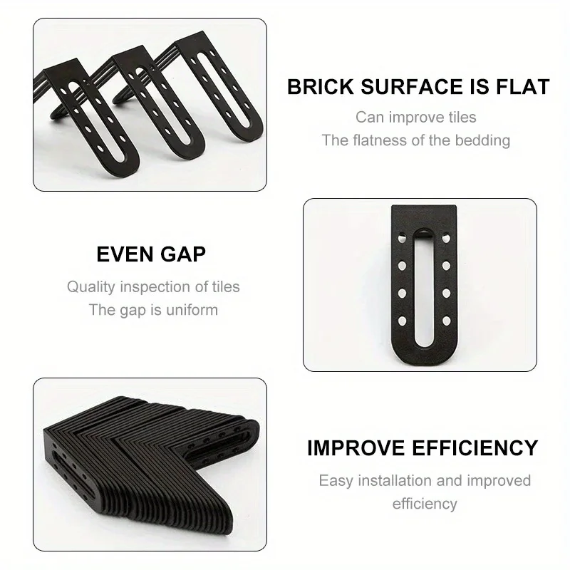 25Pcs / 100Pcs Ceramic Square Angle Tool for Tiles Leveling and Positioning Right Angle Fixing Tool