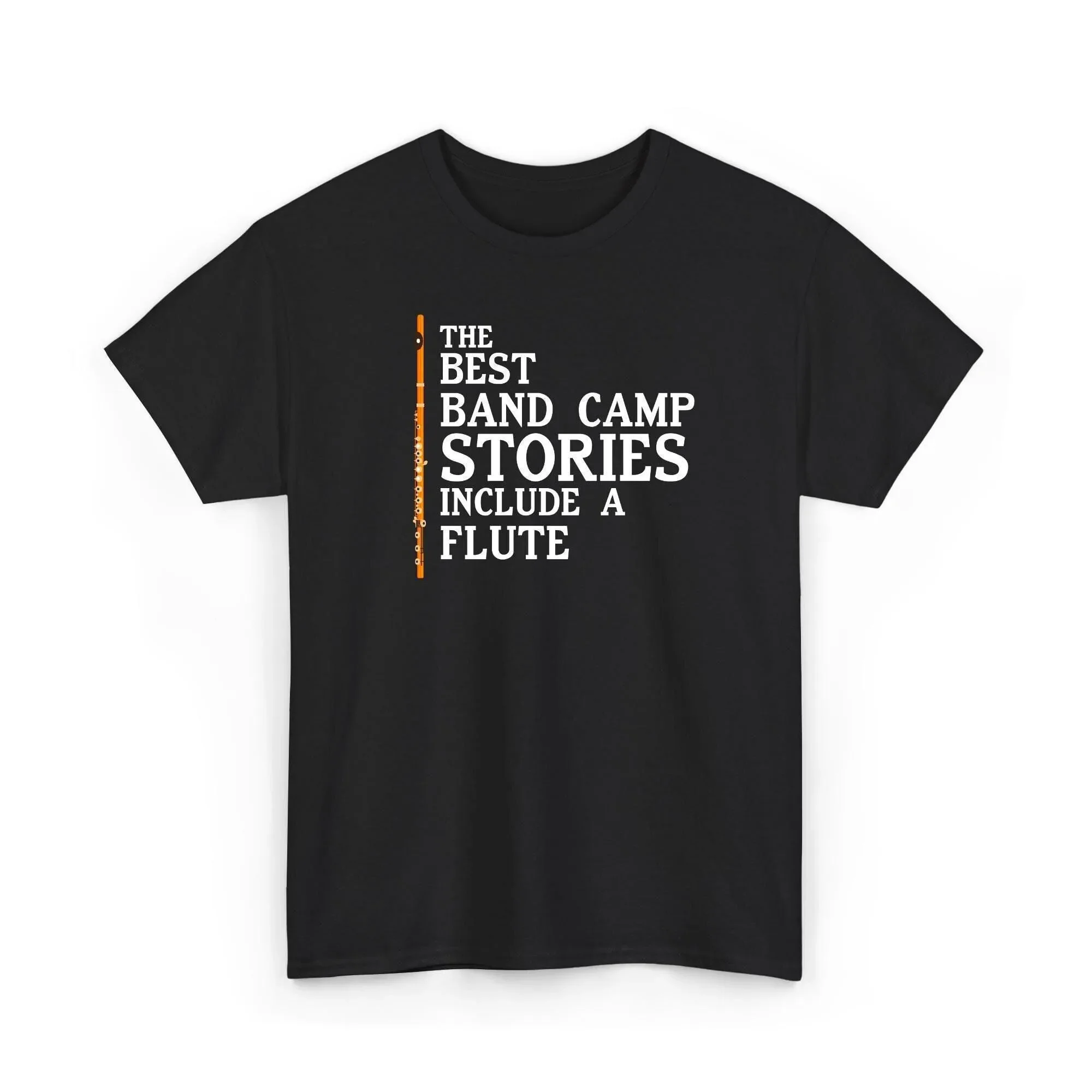 Best Band Camp Stories Flute T Shirt Funny Musician Flutist