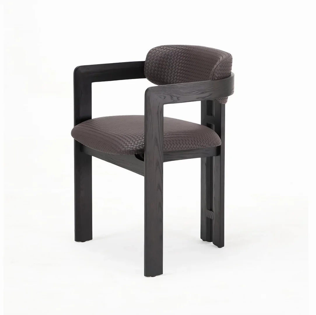 Designer Creative Backrest Armrest Negotiation Chair New Chinese Leisure Chair