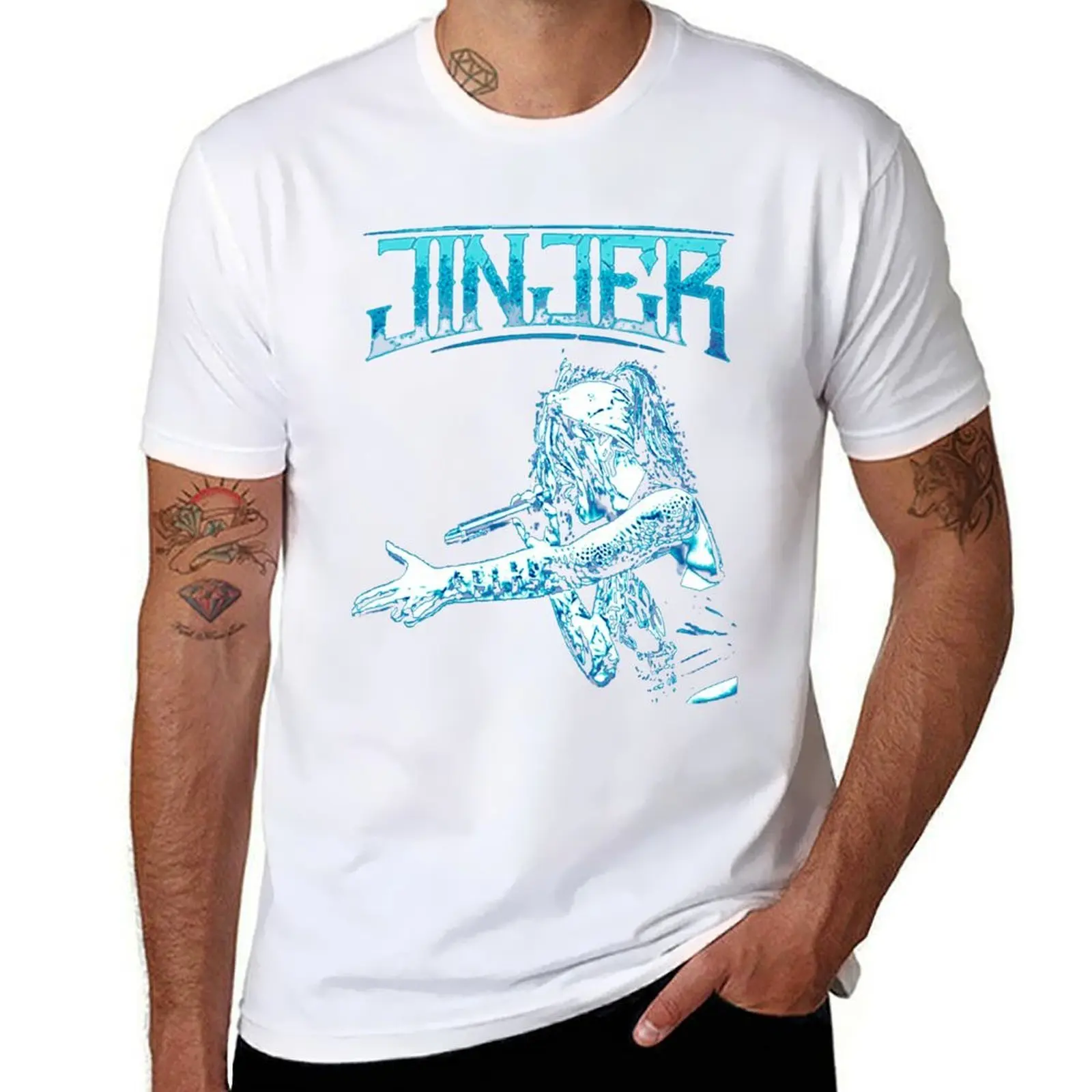 

jinjer JB4 - jinjer band trending 01 T-Shirt t shirts cotton 100% t shirt man designer T-Shirt