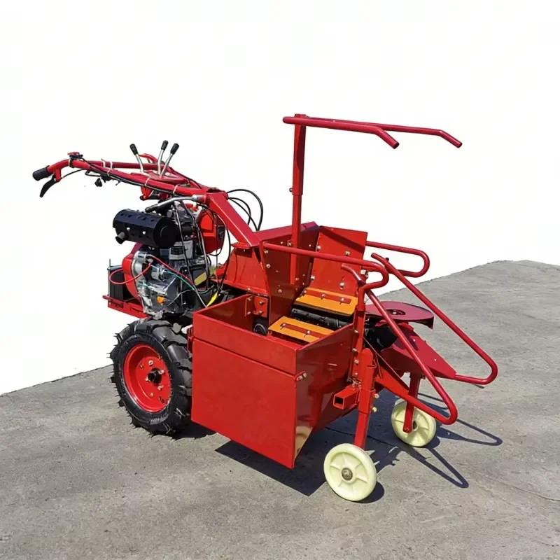 Self Propelled Small Corn Harvester Multi Functional Maize Picker for Small Farm