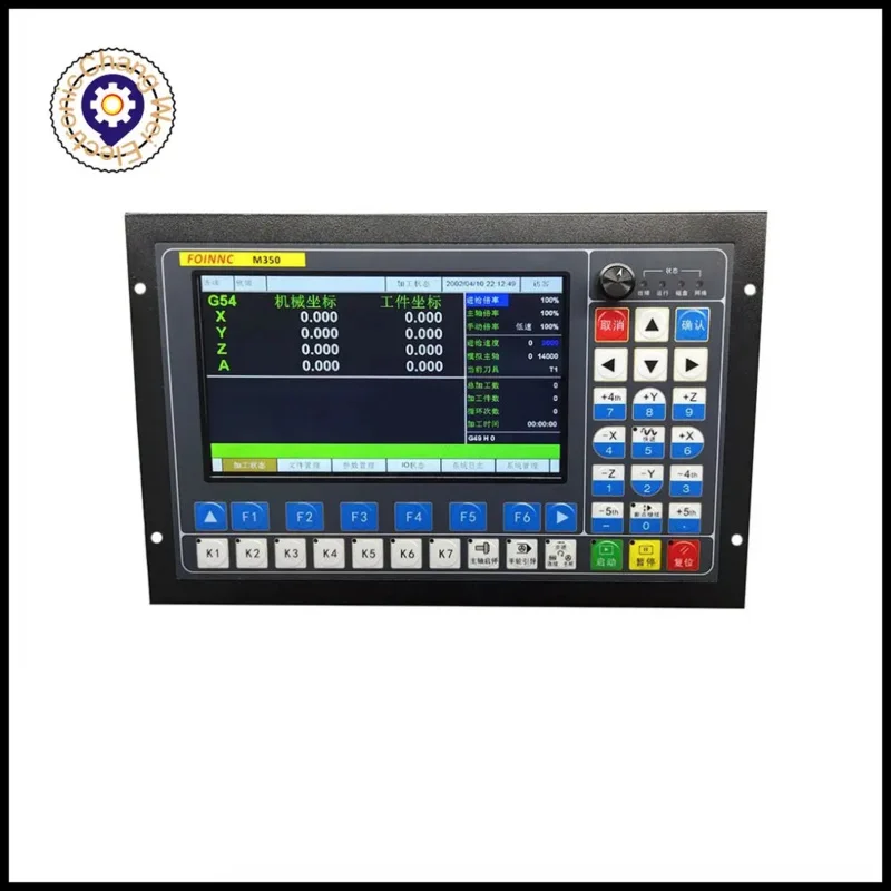 CNC ، M350 3/محور CNC وحدة تحكم مستقلة غير متصلة بالإنترنت تدعم حلقة مغلقة Steper/ATC مكان وحدة تحكم MDCSV3.1 MPG