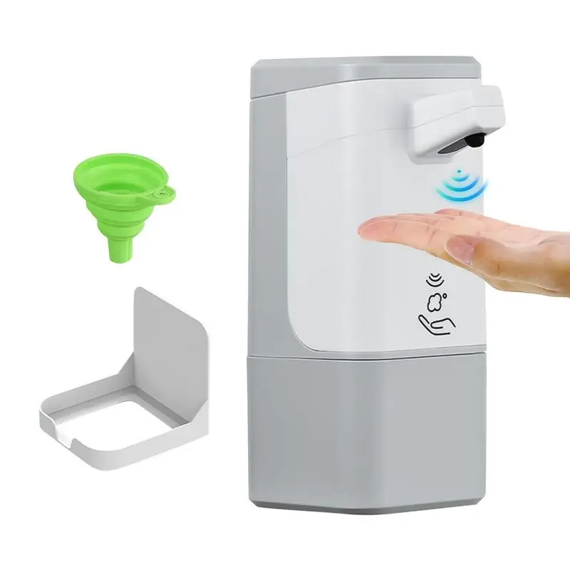 Automatic Soap Dispenser Touchless 600ml Battery Operated With Adjustable Soap Volume Infrared Sensor For Home Kitchen