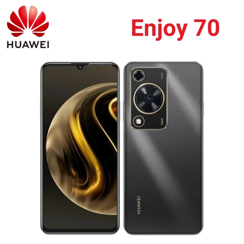 Oryginalne HUAWEI ciesz się 70 smartfonami 4.0 6.75 cali 128GB/256GB ROM 50MP aparaty telefony komórkowe 6000mAh Battery telefon komórkowy