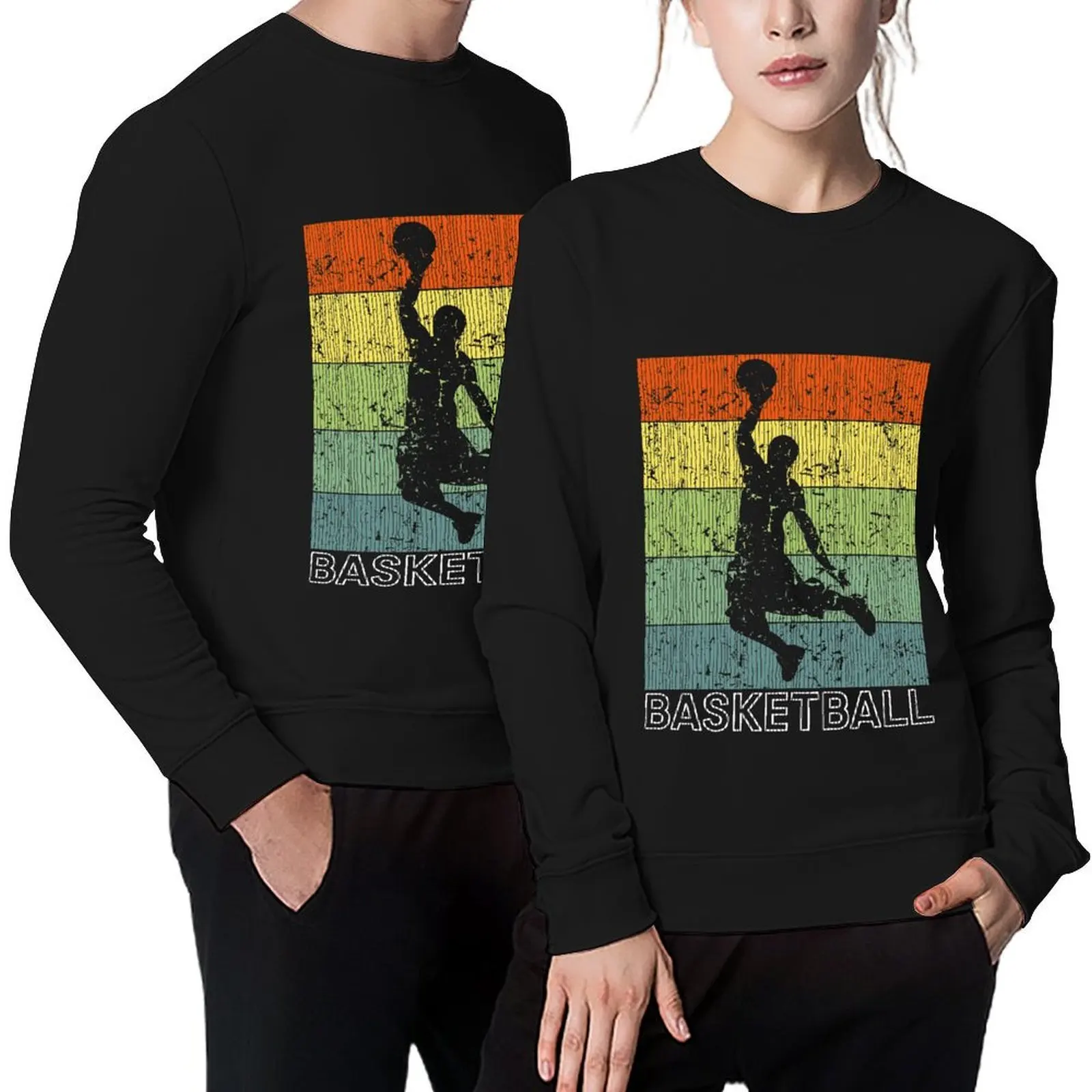 

basketball Pullover male clothes autumn clothes men's clothing men's autumn clothes oversize sweatshirts