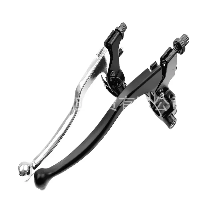 Universal Motorcycle Clutch Lever Handle Compatible with Zongshen Lifan Qianjiang Off Road Dirt Bike Street Bike Curved Beam