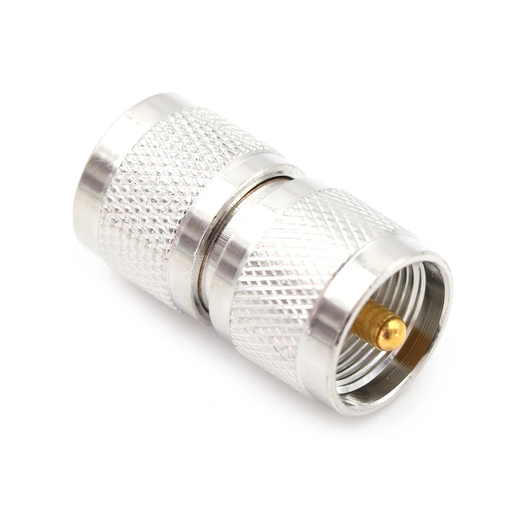 

UHF PL259 Male To UHF PL-259 Male Plug RF Coaxial Adapter Connector Double Straight Long RF Coax Adapter Connector