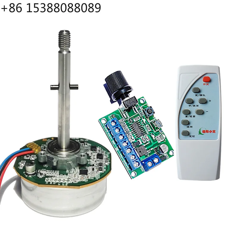 Original Minebea DC24V 38W External Rotor Brushless Motor PWM Speed Control Double Ball Bearing Industrial Cooling Fan Motor1pcs