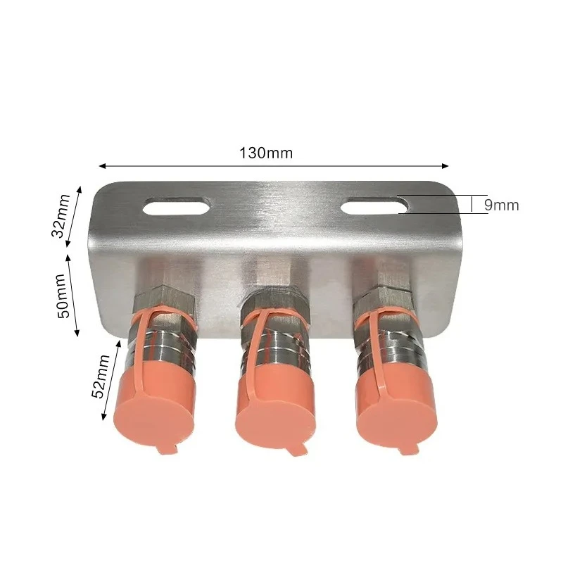 for RV Quick Connection Plug 304 Stainless Steel Movable Quick Plug Gas Quick Connection