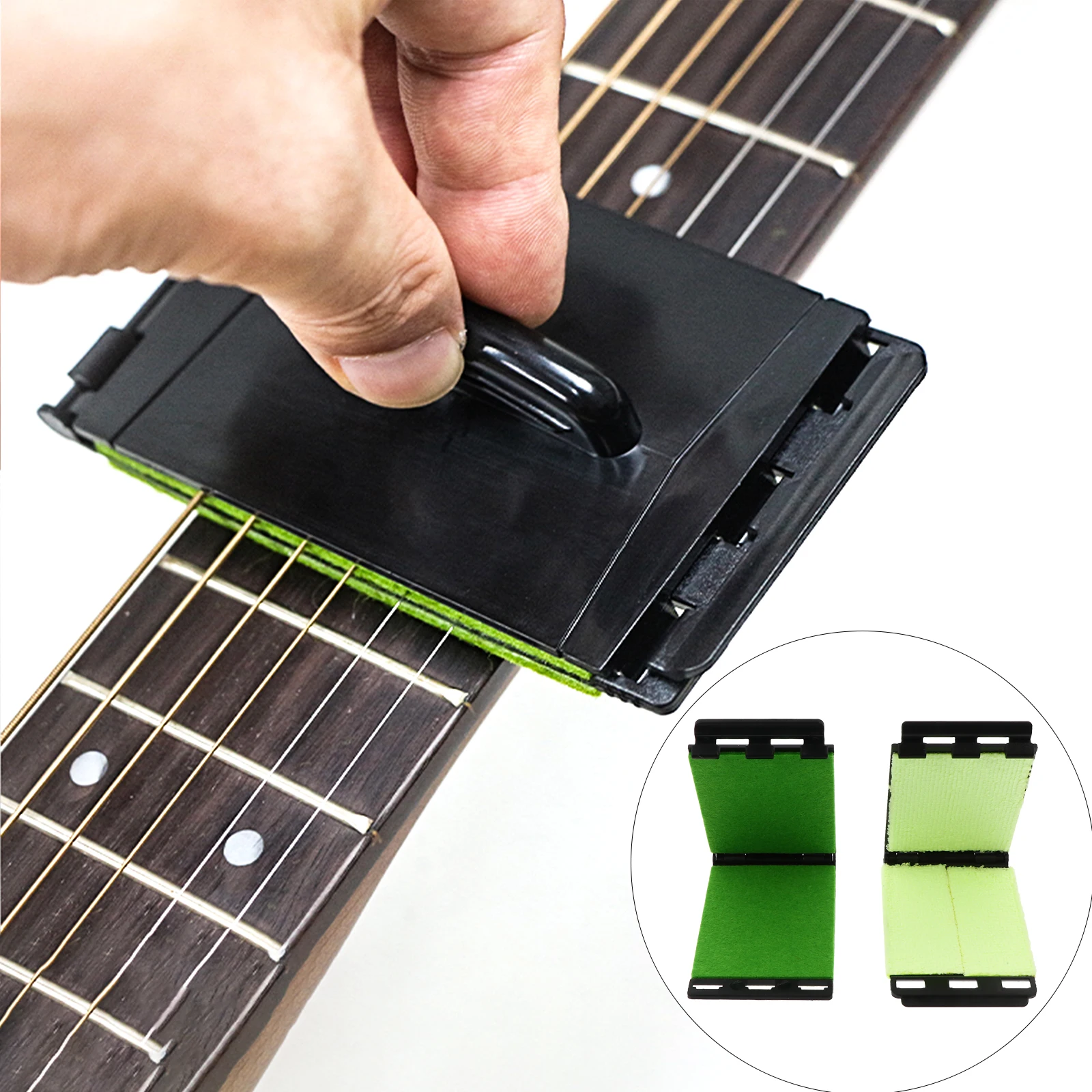 

String Cleaner Fretboard Bass Guitar Fingerboard Rub for Instrument Cleaning Cloth