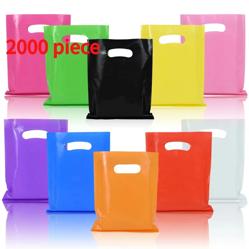 

20 00piece.Custom.Custom Cheap Eco ldpe/hdpe eco friendly Supermarket Grocery Bags Tote Bag Recycled Shopping handle plastic die