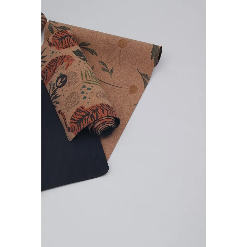 YTYIN personnalisé imprimé haute qualité écologique méditation voyage sport pliant antidérapant liège Yoga tapis de Guangdong