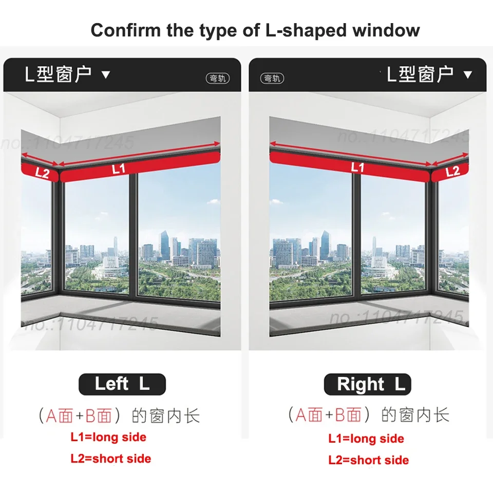 L/U type 90-degree lithium battery electric curtain track Tuya Zigbee mini smart curtain motor Supports Alexa,, Home Assistant