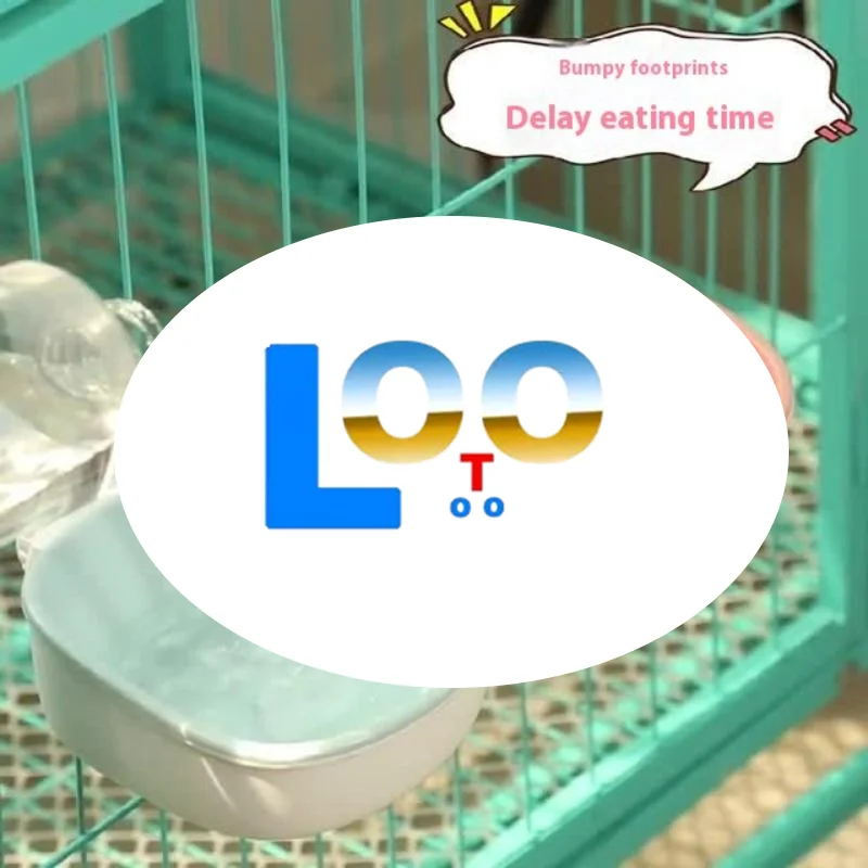 Подвесная клетка для домашних животных, миска для предотвращения удушья, квадратная миска для медленной еды, миска для кормления домашних котят, щенков, принадлежности для кормления домашних животных