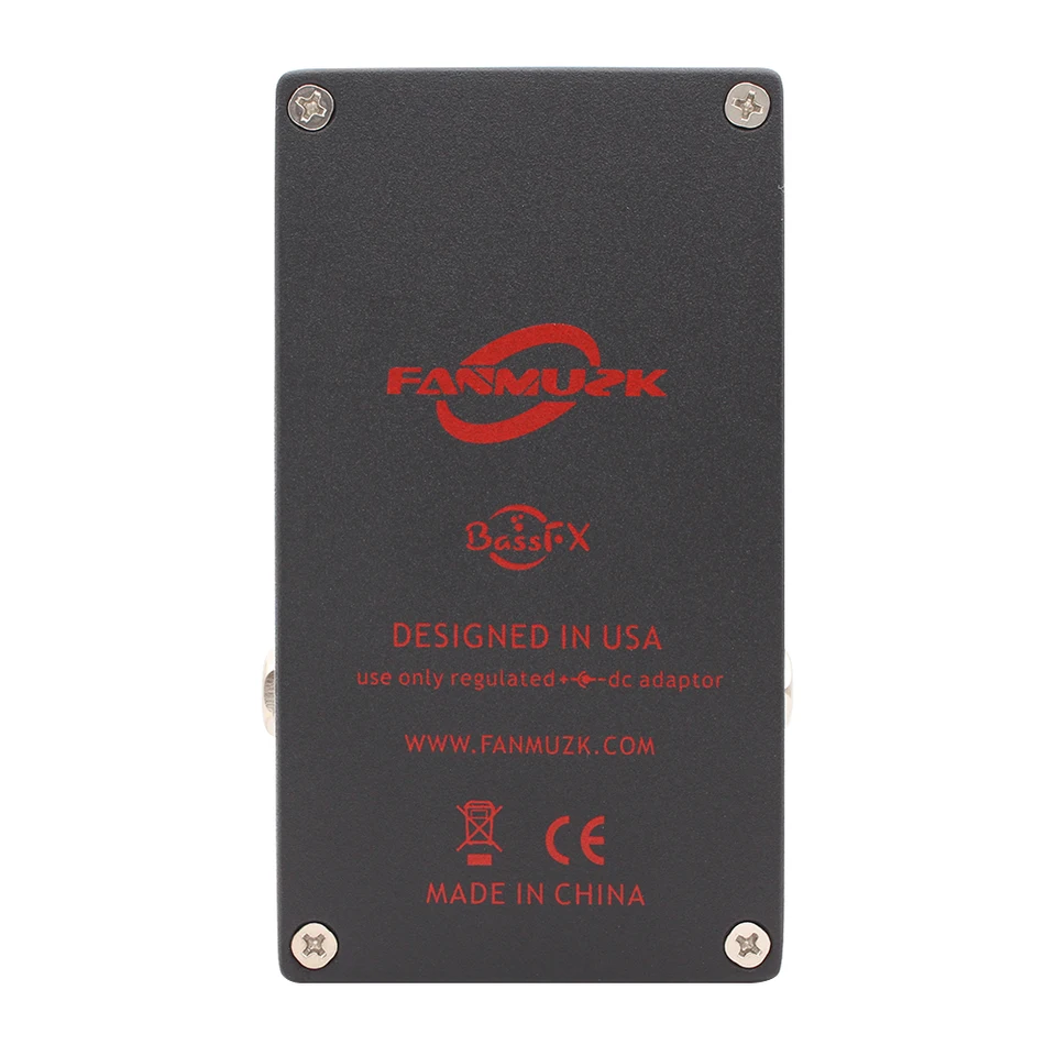 BassFX Lady Rouland ベースオーバードライブ Fanmuzk Overdrive Pedal,Drive Effect for Active/Passive Bass,Lady