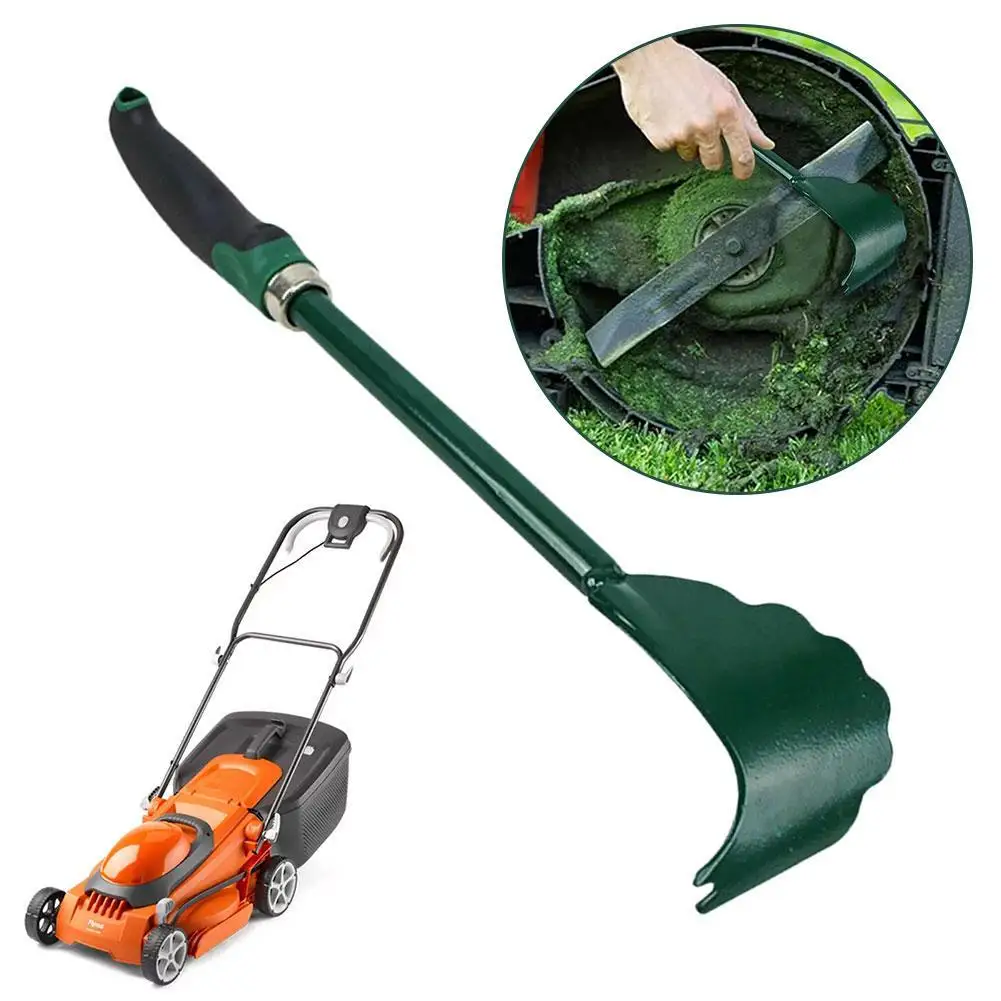 Lawn Mower Cleaning Tools Gardening Lawn Mower Cleaner Ergonomic Handle Lawn Mower Scraper Garden Cleaning Accessories