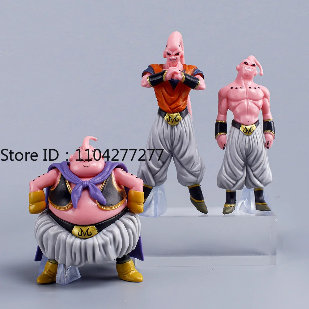 8個/セット ドラゴンボールZ 魔人ブウ フィギュア おもちゃ アニメ DBZ 超サイヤ人 アクションフィギュア PVCモデル おもちゃ 子供 大人向けギフト