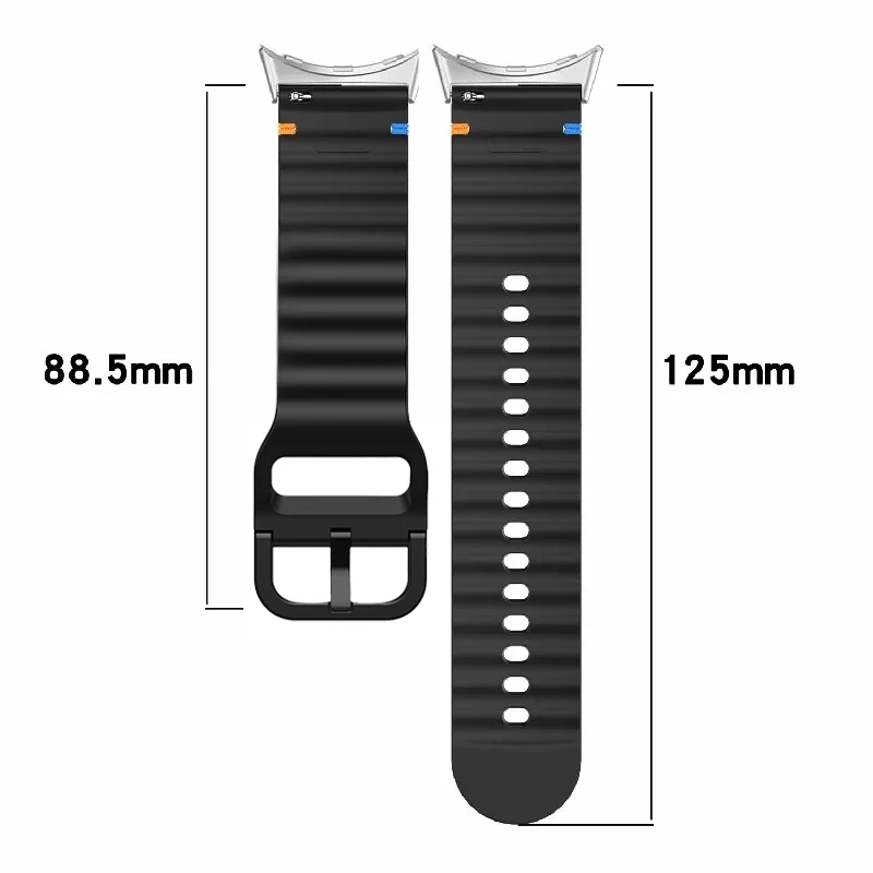 سوار ساعة 22 ملم لساعة جوجل بيكسل 4/3 41 ملم 45 ملم سوار معصم من السيليكون الناعم متوافق مع ساعة جوجل بيكسل 2 1 WATCH-Correa #6