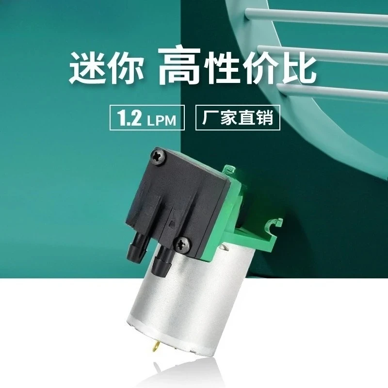 Micro vacuum pump 24V brushless small air pump 12V pumping, oil-free diaphragm