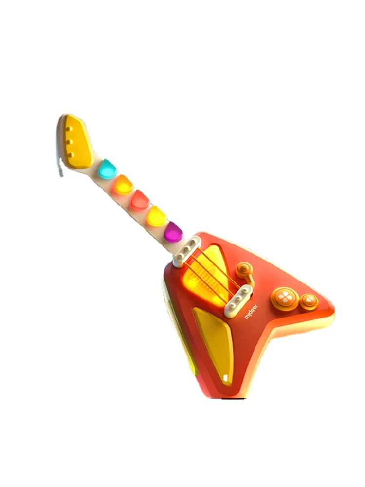 

HXL Ukulele Children's Small Electric Guitar Mini Toy Simulation Playing Musical Instrument