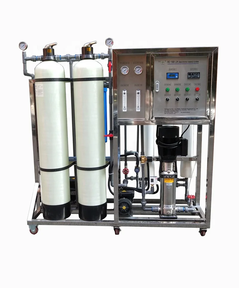 

CE ISO 500L/H Reverse Osmosis Brackish Salt Water RO Treatment Desalination System Drinking Water Machine