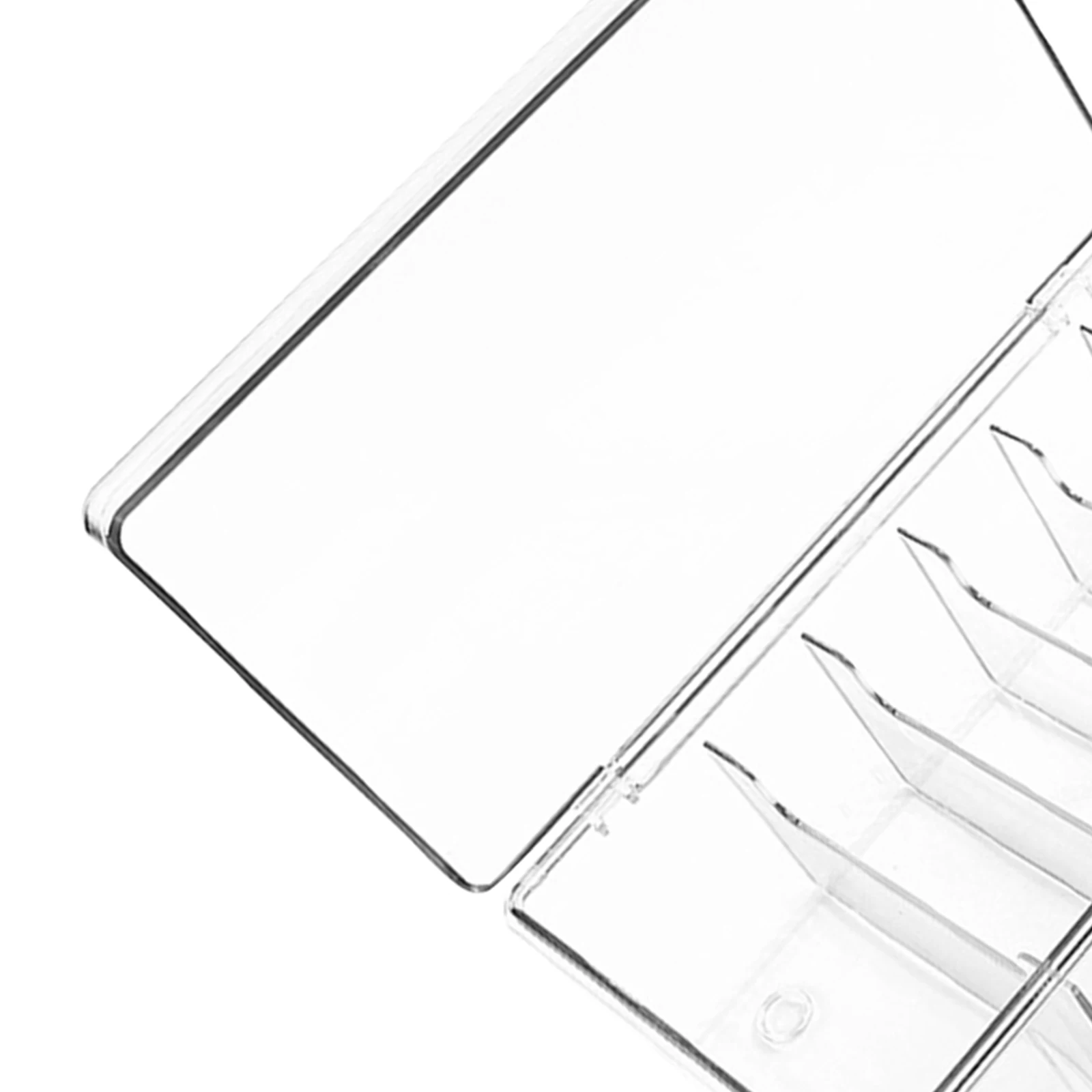 Make-up-Werkzeug-Aufbewahrungshalter, multifunktionaler Acryl-Organizer für Wimpernverlängerungswerkzeuge, Kosmetik-Zubehör, Reiseetui