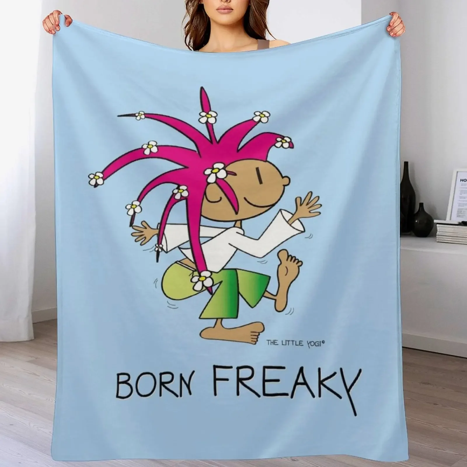 Born Freaky Throw Blanket Softest Decorative Sofa Soft Big Moving Blankets