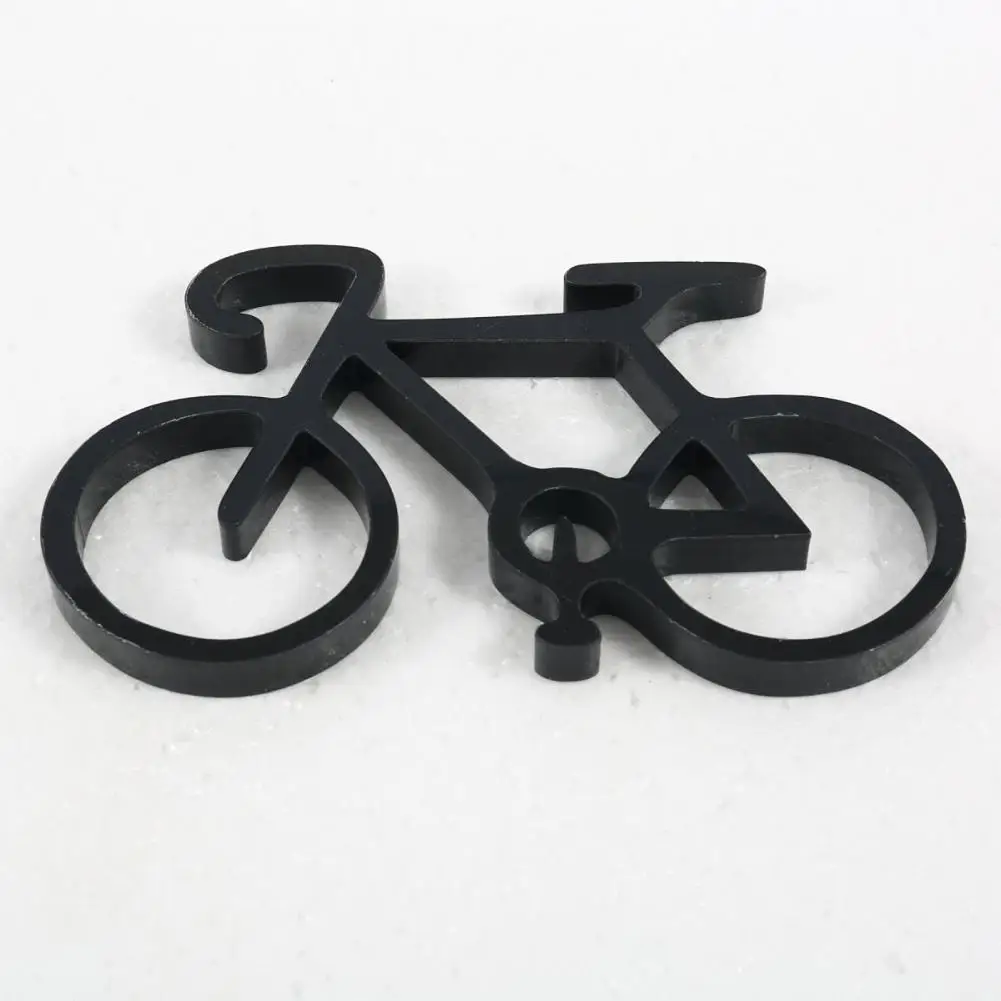 Desk Bicycle Ornament Abstract Wire Frame Bicycle Sculpture Minimalistic Desktop Decoration for Cyclist Road Mountain Bike