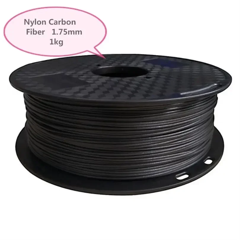 

PA-CF Nylon Carbon Fiber Reinforced Nylon 3D Printer Consumables FDM Material 1KG 1.75MM Consumables Material