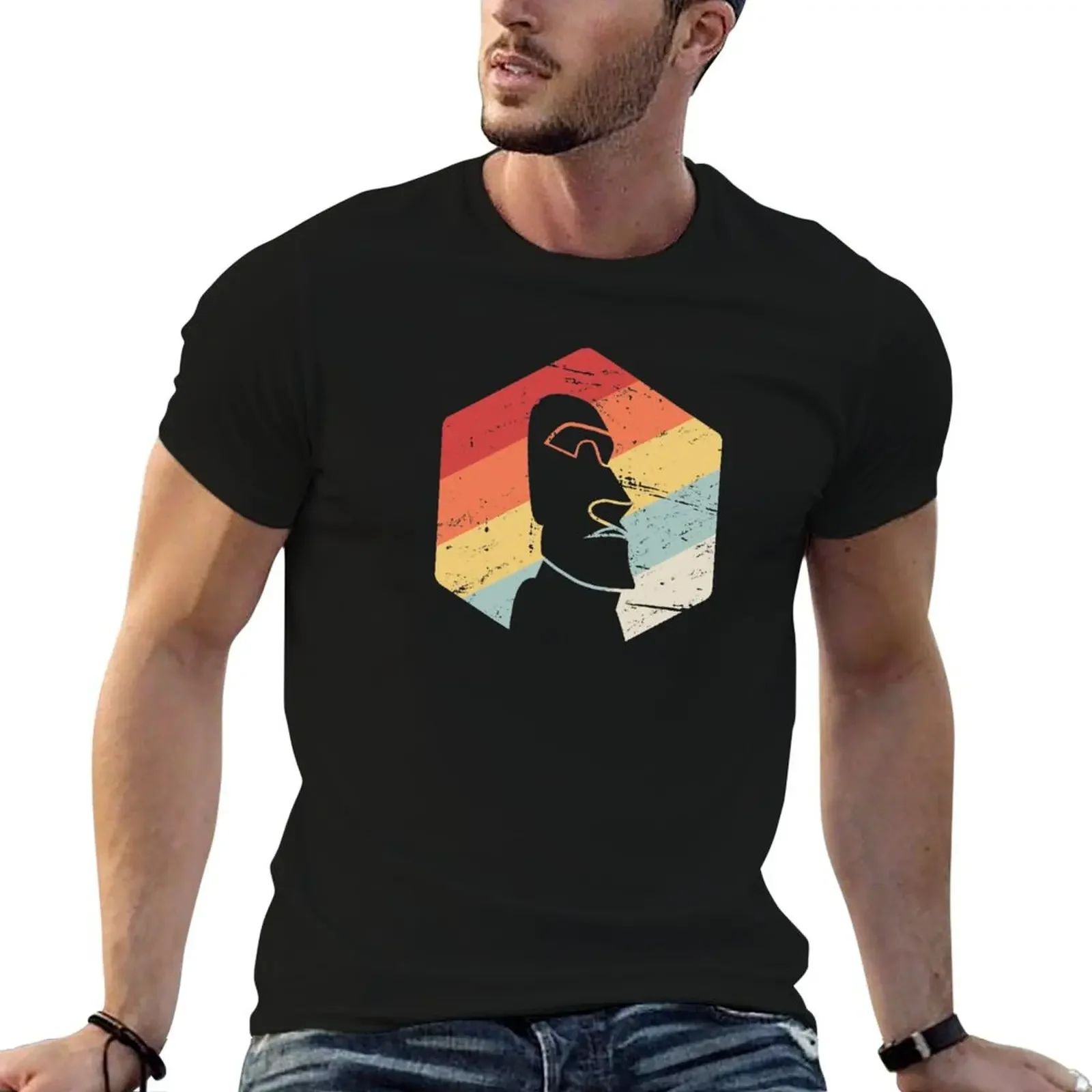 Tiki Bar / Easter Island Head Moai - Vintage T-Shirt new gifts and t-shirts sweat luxury t-shirt anime shirts men