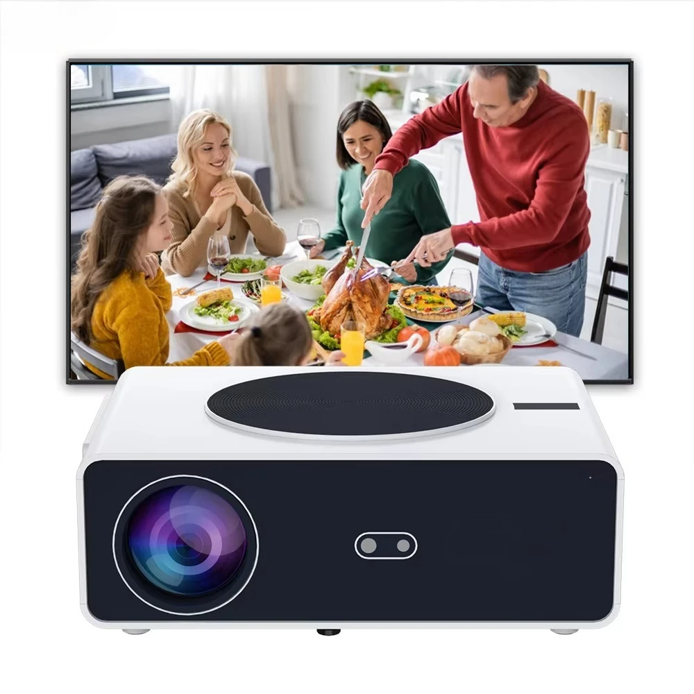 

Q10W Max 1080P Full HD New Android 12 3+64GB Smart Home Cinema LCD Video TV Video Projector 4k Projector