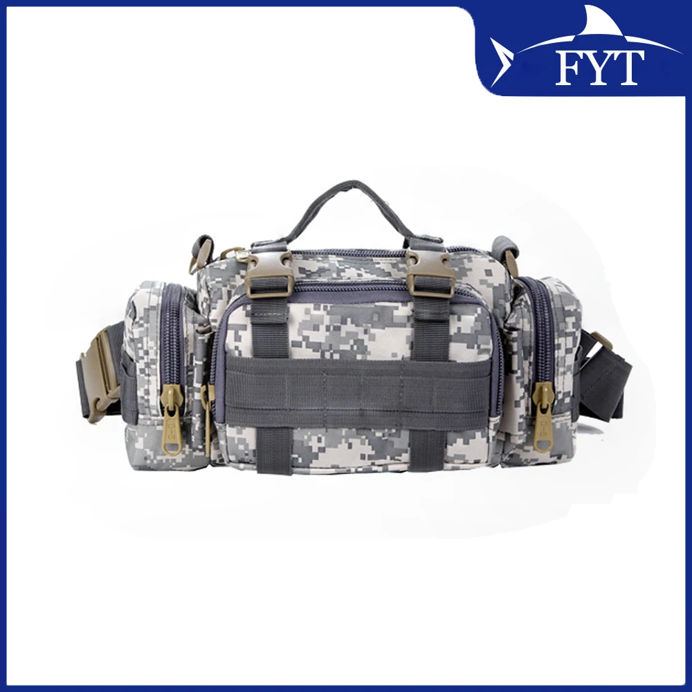 Fishing Bag Durable Lure Bag Outdoor Utility Fanny Pack Sports Cycling Camping Army Molle Military Tactical Waist Bag