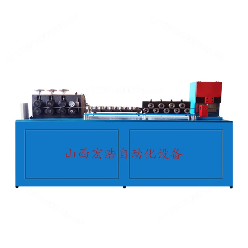 High Precision Metal Wire Tube Straightener Stainless Steel Iron Wire Profile Steel Pipe Leveling Equipment Multiple Roller
