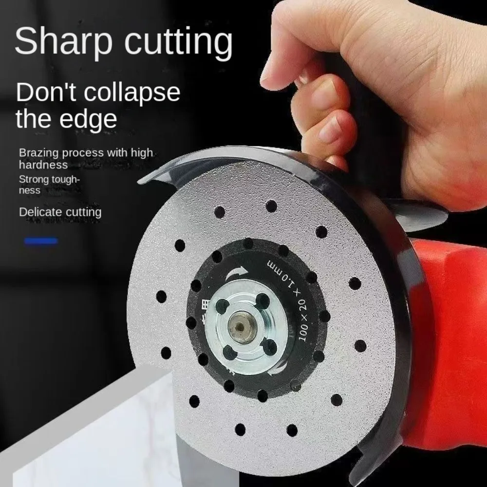 Ultra-Fine Ceramic Tile and Rock Slab Cutting Indestructible Universal Grinding Disc Porous Cutting Blade Multifunctional