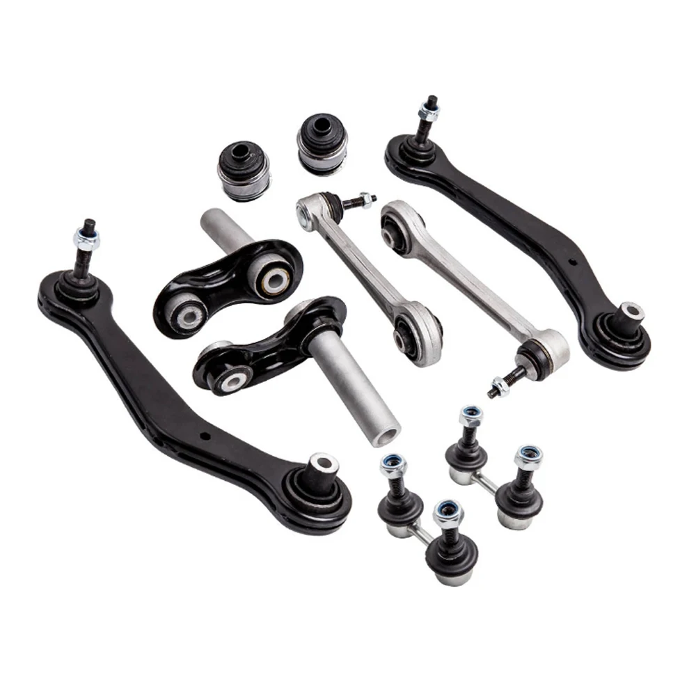 10 pcs per set Auto suspension parts aluminum control arm set replace for BMW X5 E53 33326768269 33321095631S 33326770859