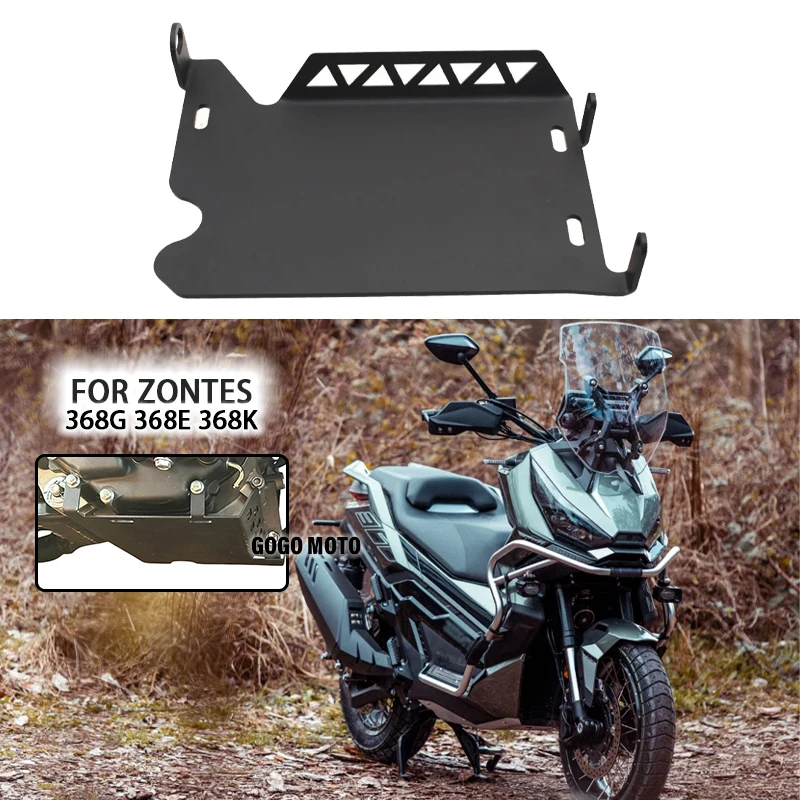 

Для ZONTES 368G 368 G 368-G 368E 368K мотоциклетная нижняя защитная пластина, защита двигателя от брызг, защитная крышка шасси